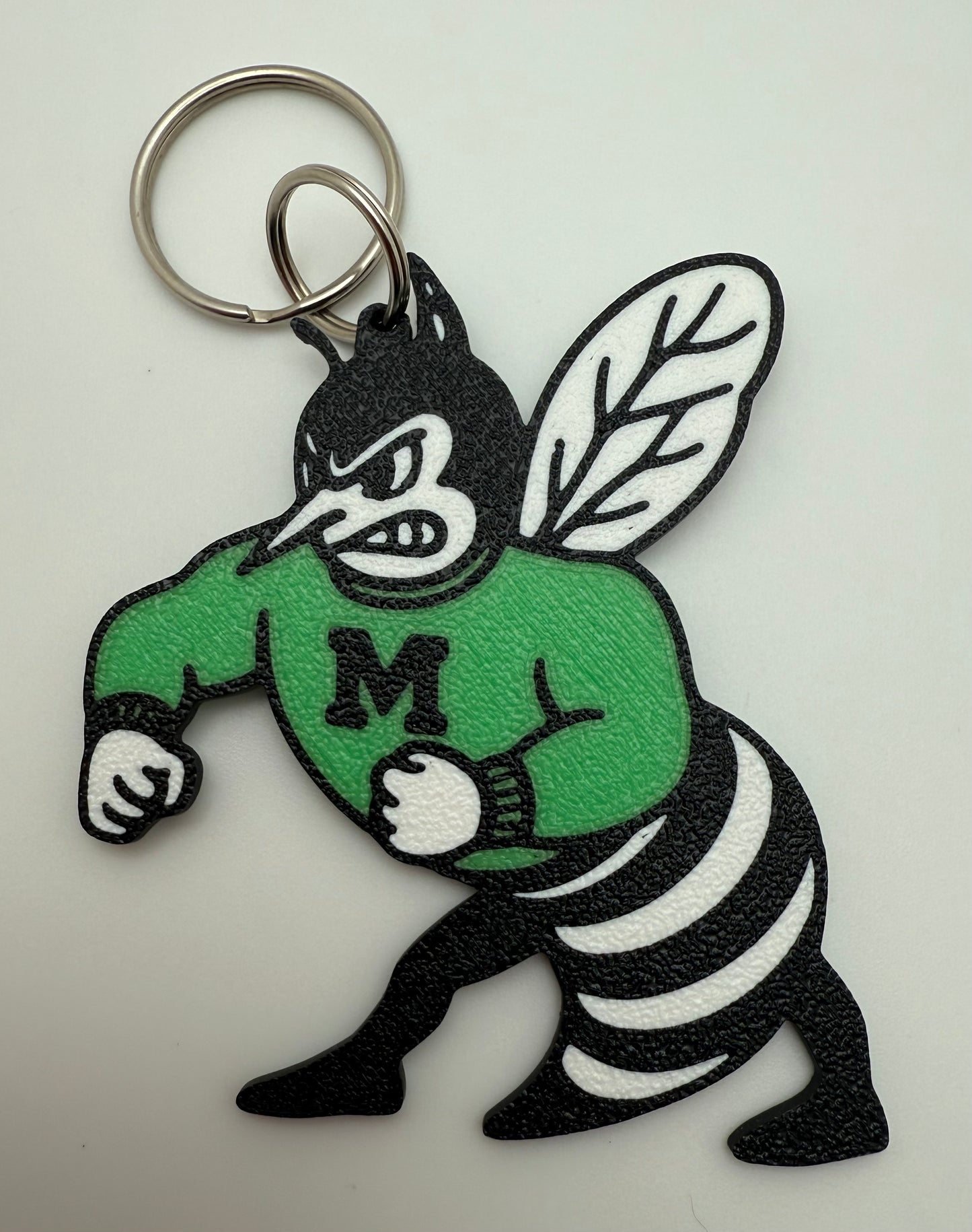 Malvern Hornet School Spirit Keychain