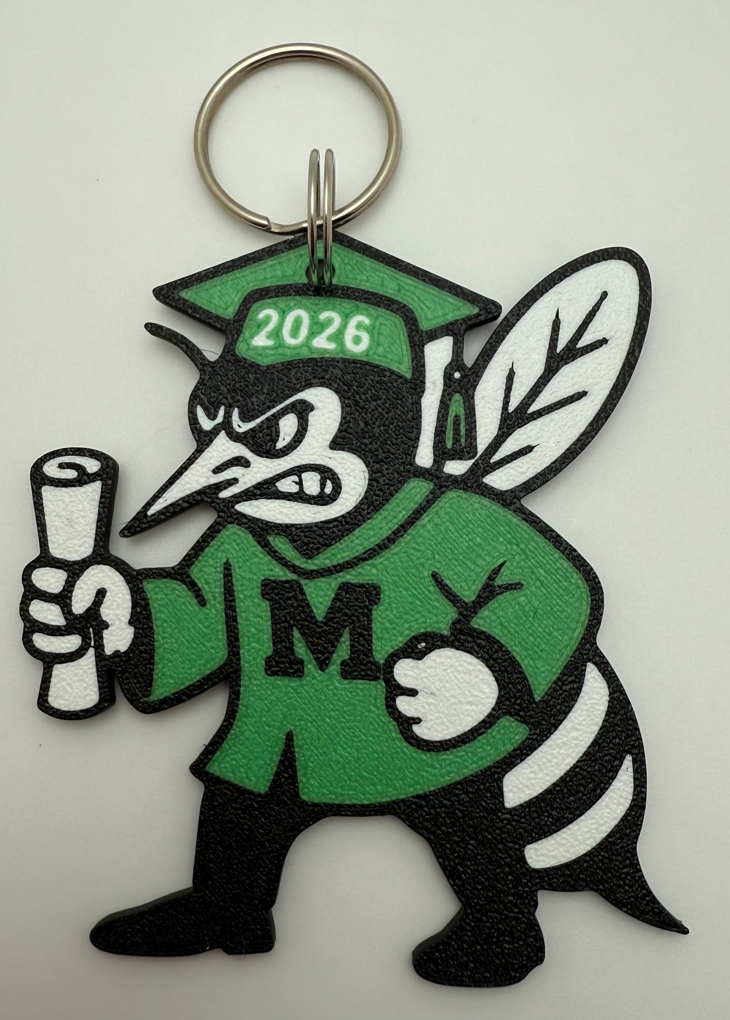 Malvern Hornet 2026 Graduation Keychain
