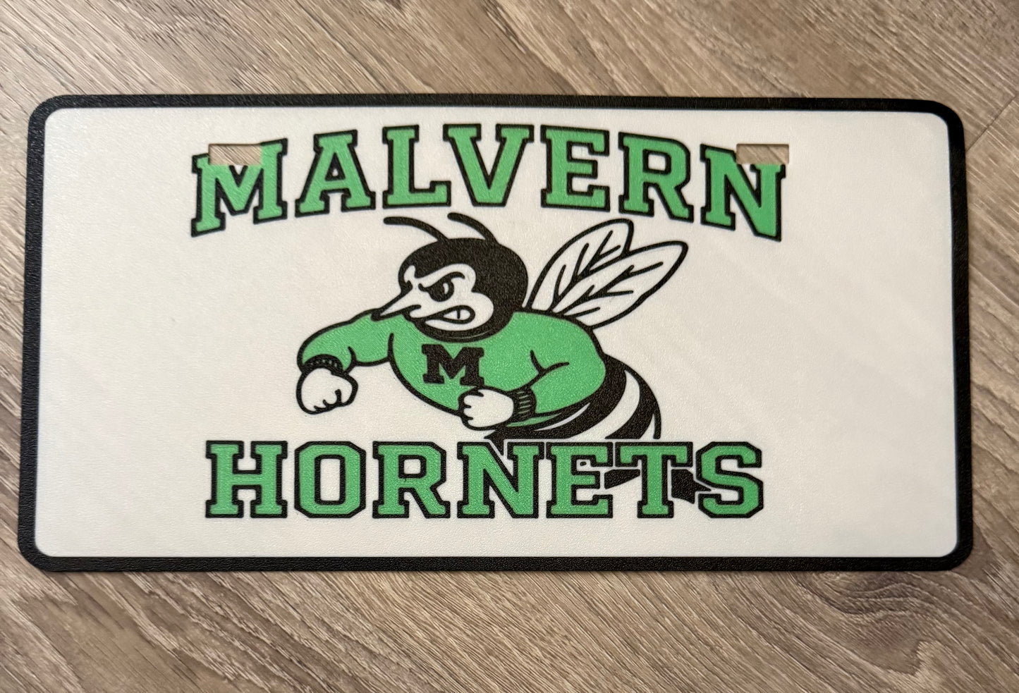 Malvern Hornet License Plate Covers