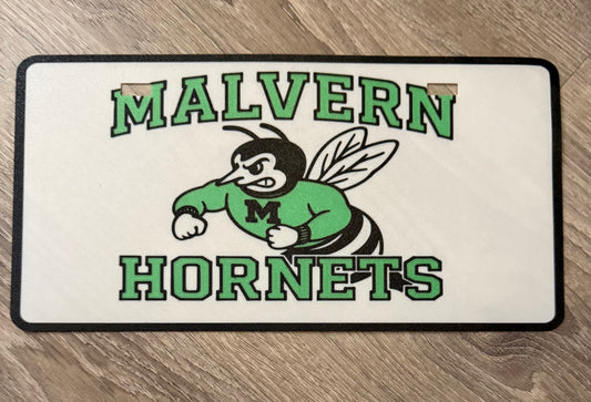 Malvern Hornet License Plate Covers