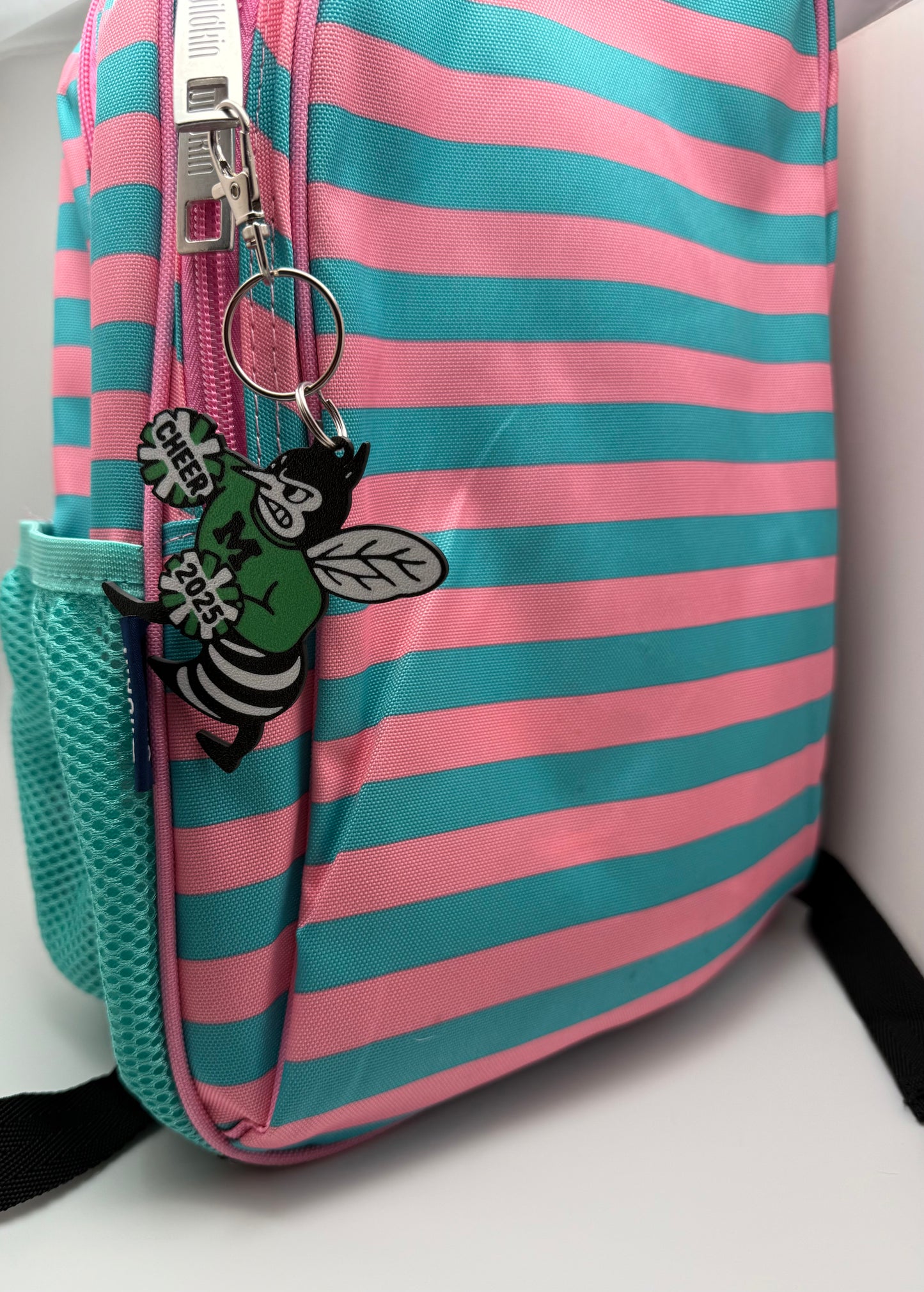 Malvern Hornet Cheerleader Keychain