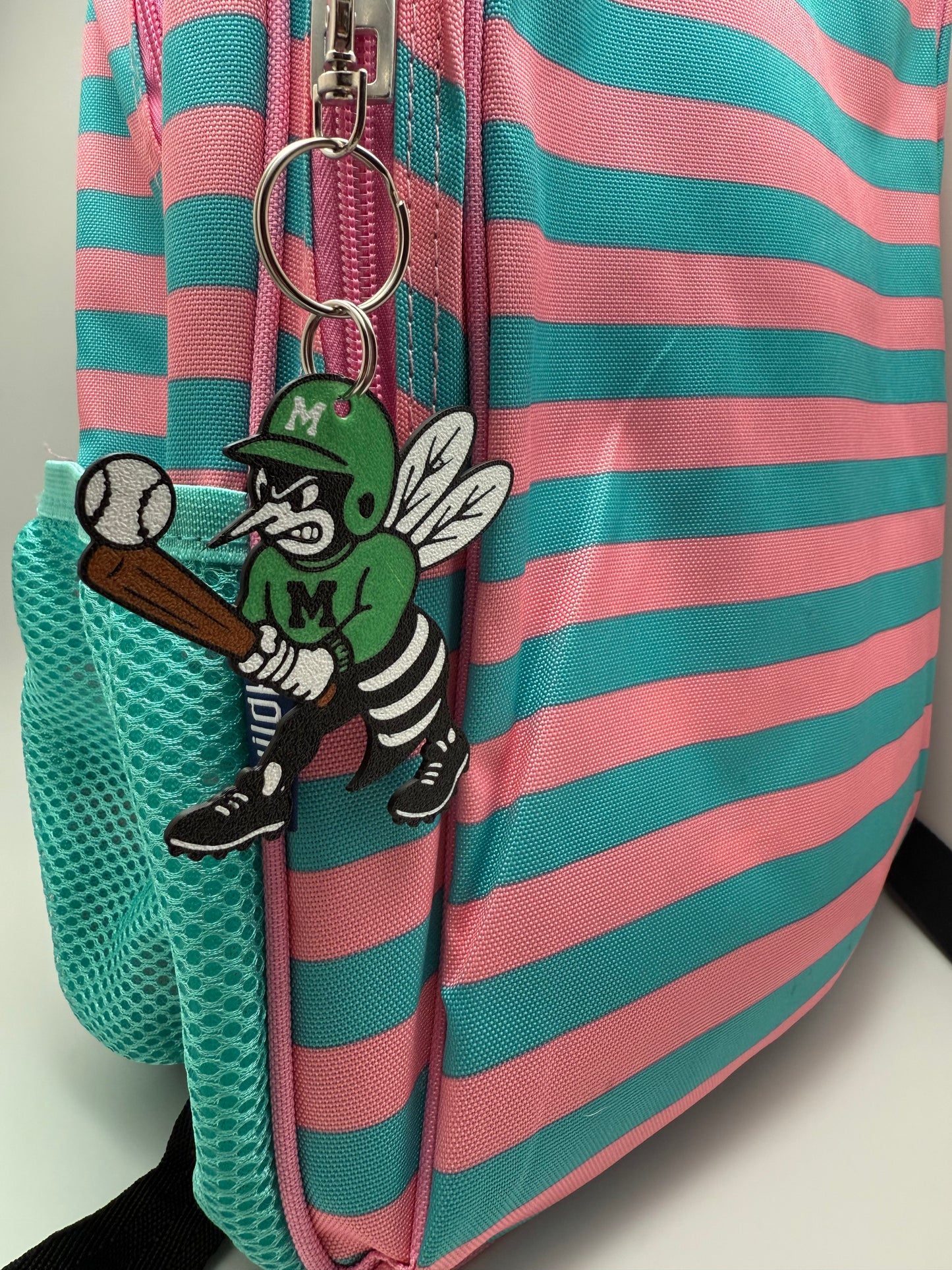 Malvern Hornet Softball Keychain