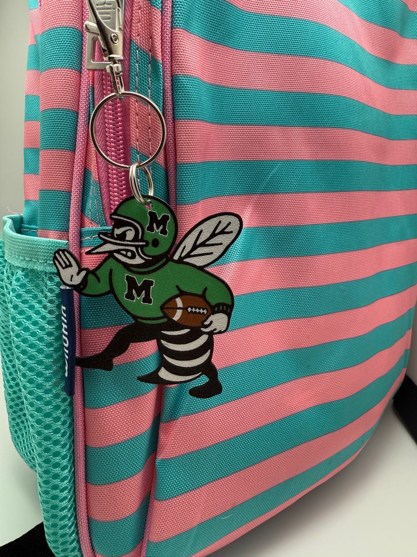 Malvern Hornet Football Keychain