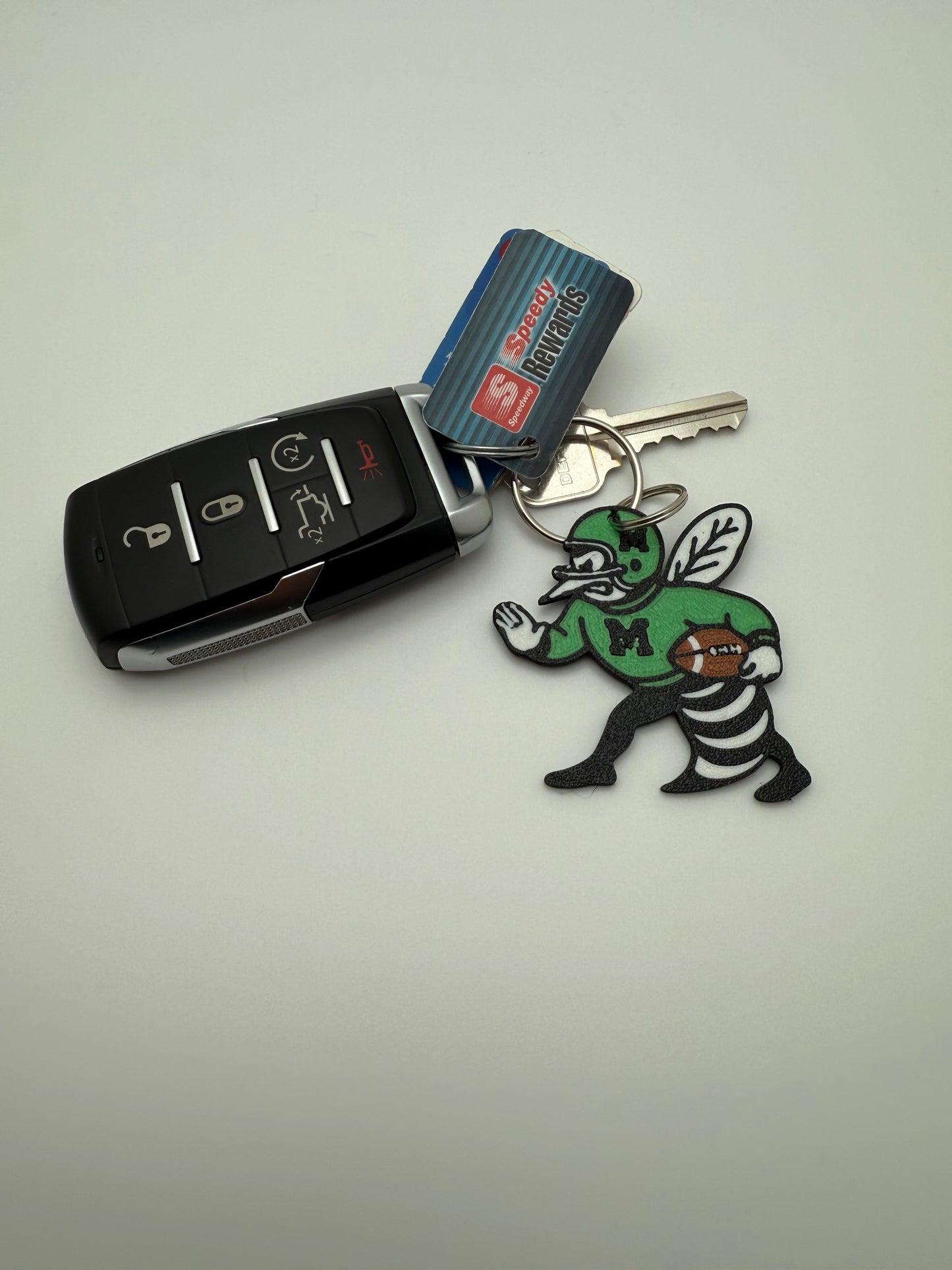 Malvern Hornet Football Keychain