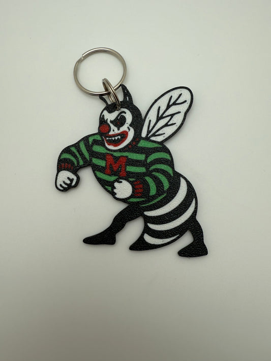 Spooky Malvern Scary Clown Keychain