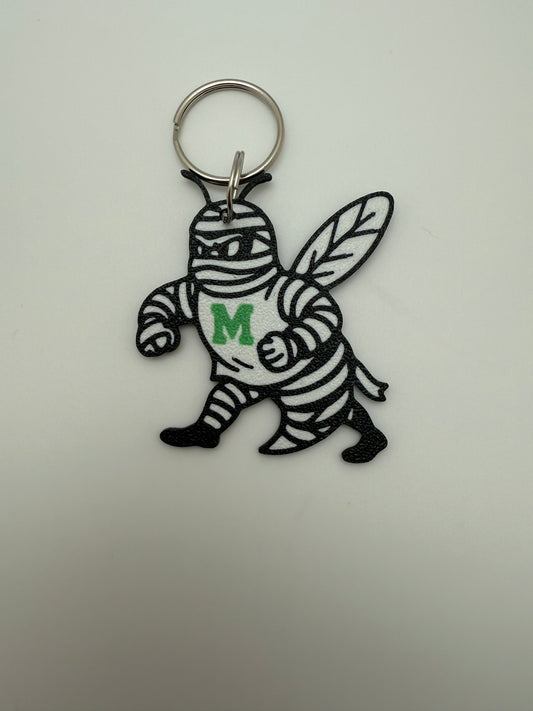 Spooky Malvern Mummy Keychain