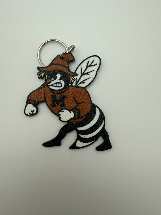 Spooky Malvern Scarecrow Keychain