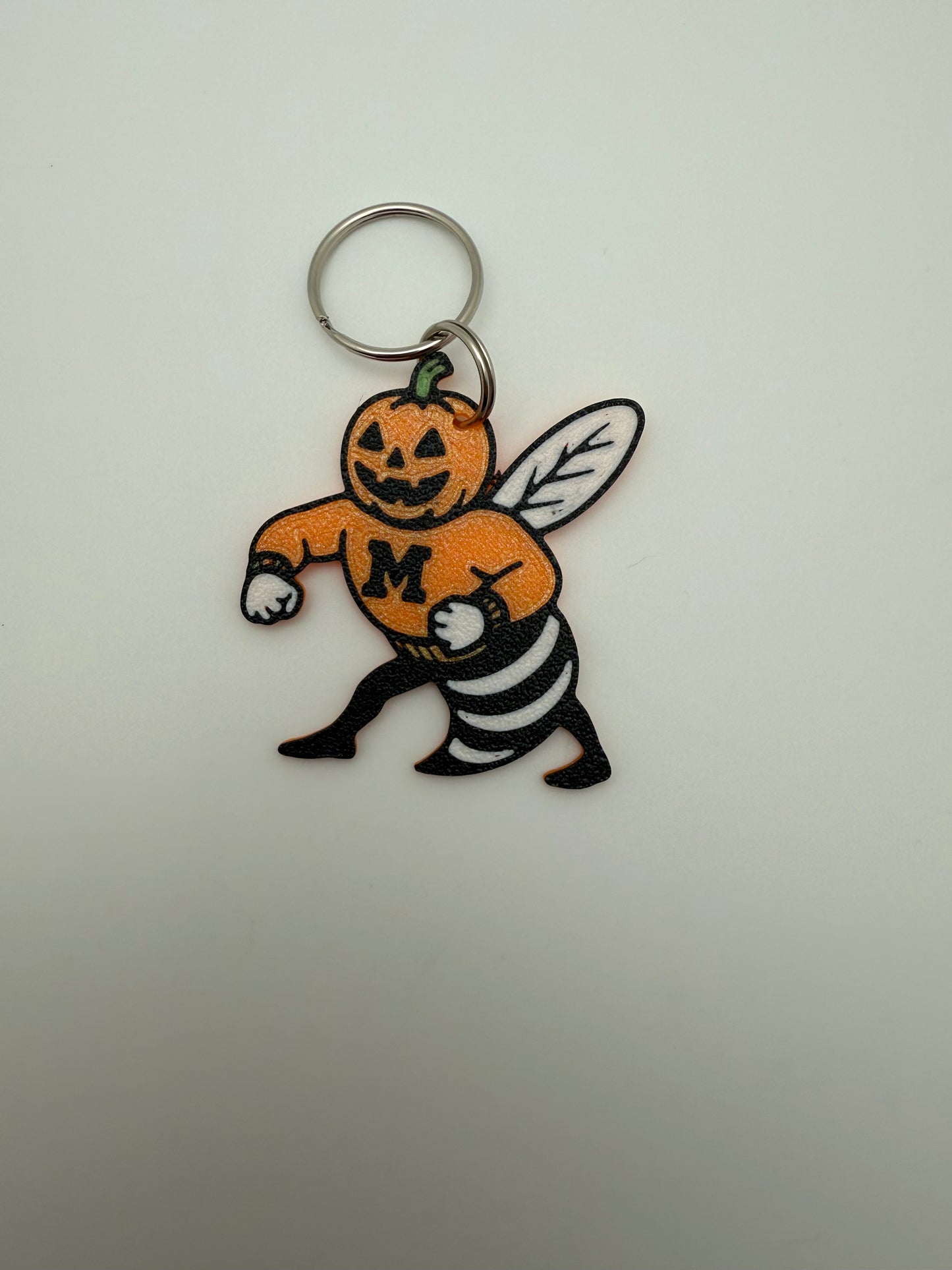 Spooky Malvern Jack-O-Lantern Keychain