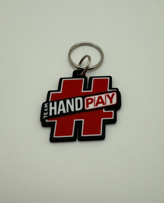Hashtag: Team Hand Pay Keychain