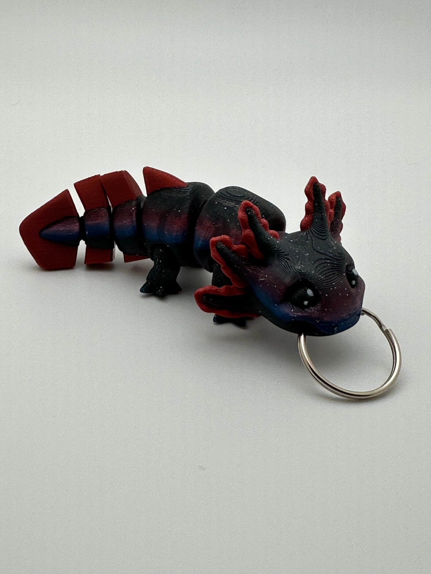 Axolotl Flexi Keychain