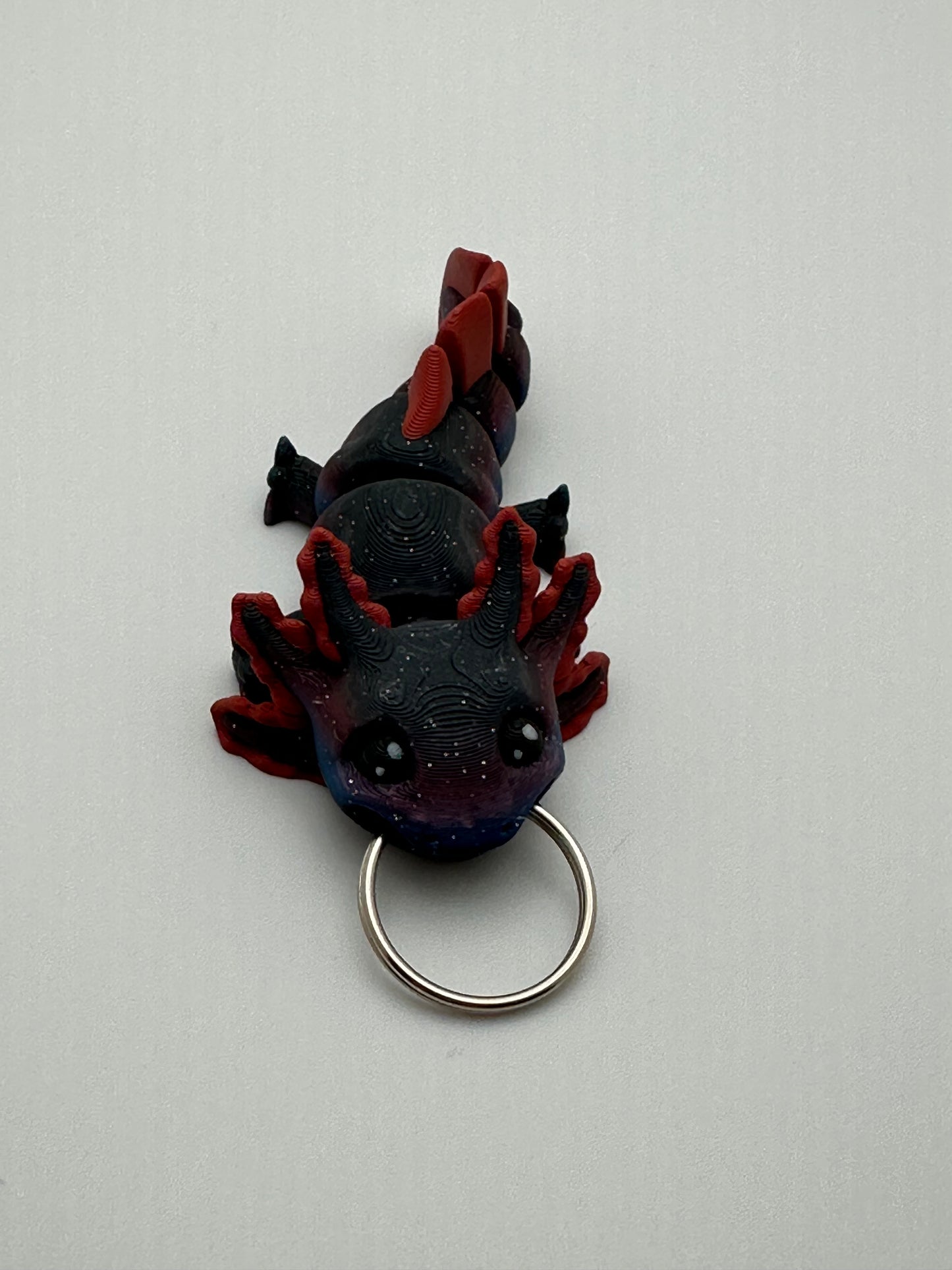 Axolotl Flexi Keychain