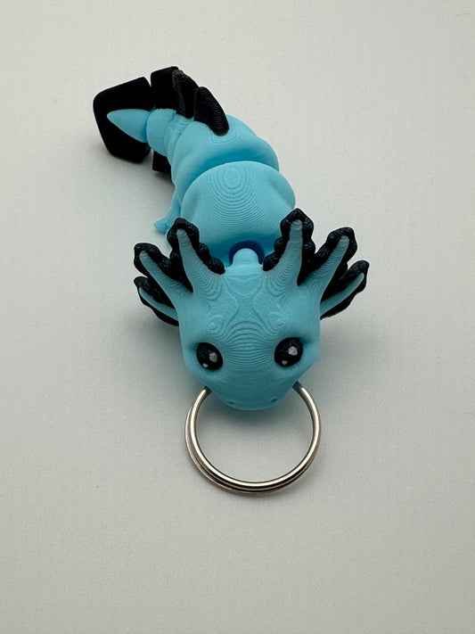 Axolotl Flexi Keychain